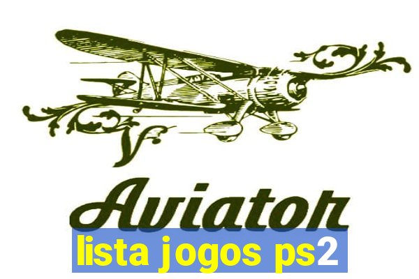 lista jogos ps2